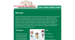 Desktop Screenshot of californiaendoscopy.com